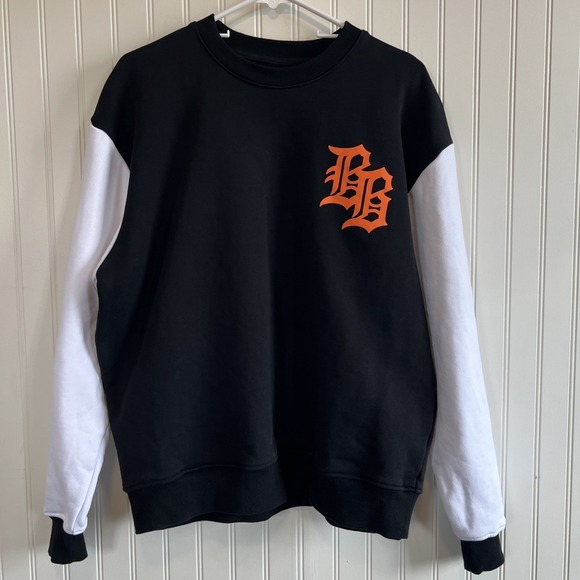 Bogey Boys NEW Mens Large Black White Crewneck Sweatshirt Golf Macklemore - Picture 1 of 9